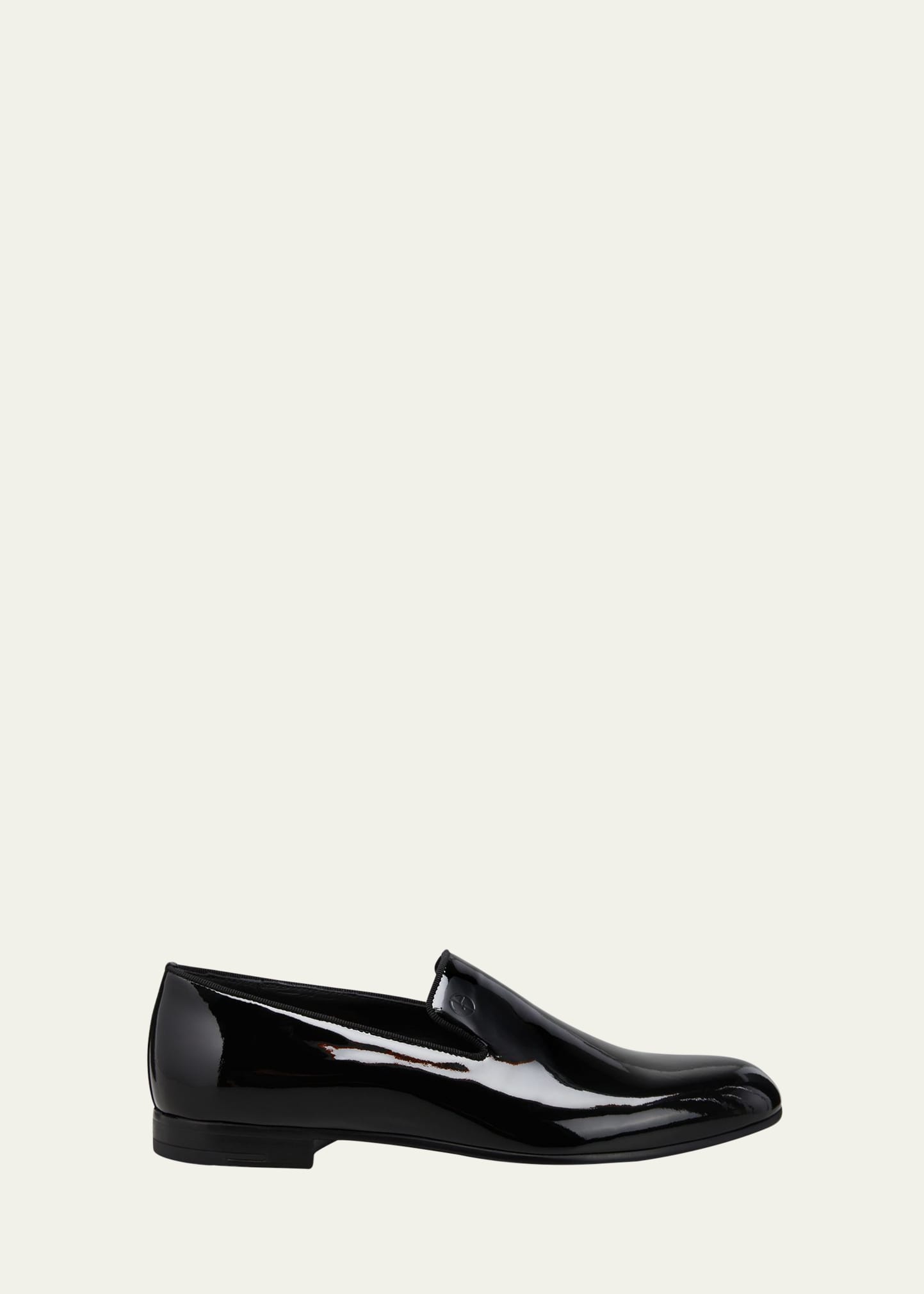 Men's Patent Formal Slip-Ons - 1