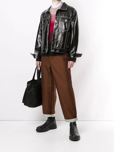 UNDERCOVER straight-leg trousers outlook