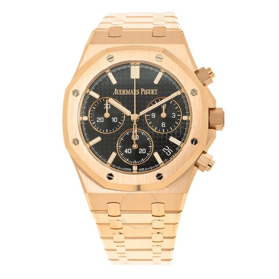 Audemars Piguet Royal Oak"50th Year Anniversary" Chronograph Automatic Black Dial Men's Watch 26240O - 3