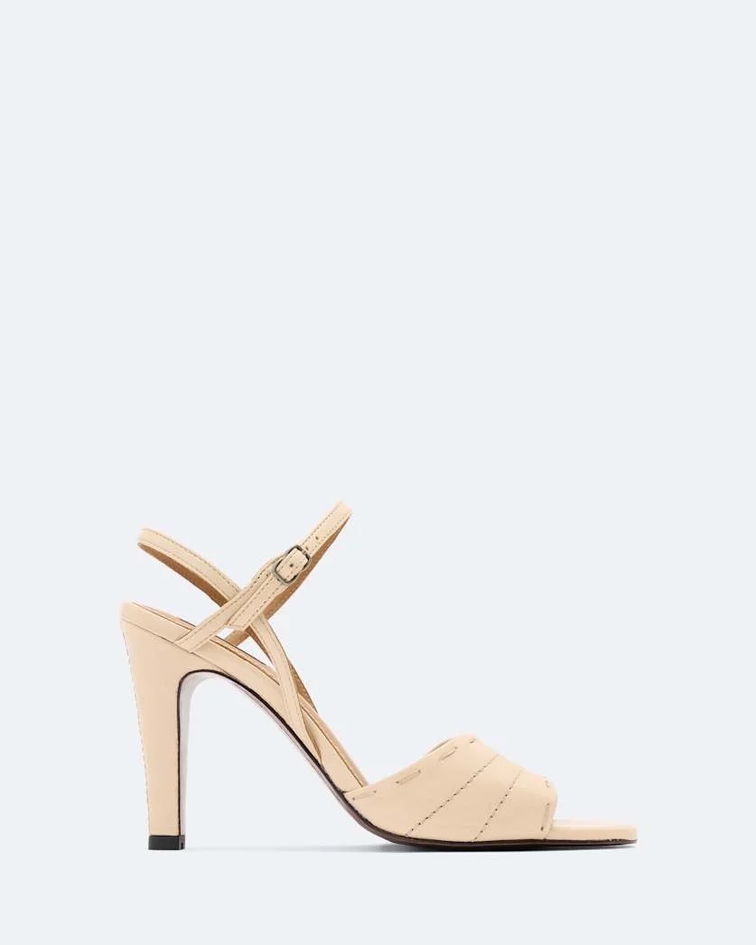 LILA ANKLE-STRAP HEELED SANDALS - 1