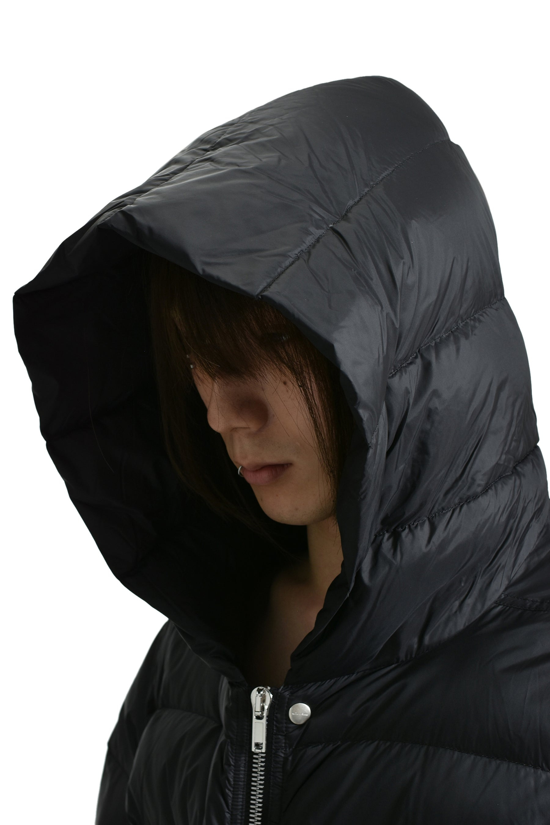 HOODED JKT / BLK - 4