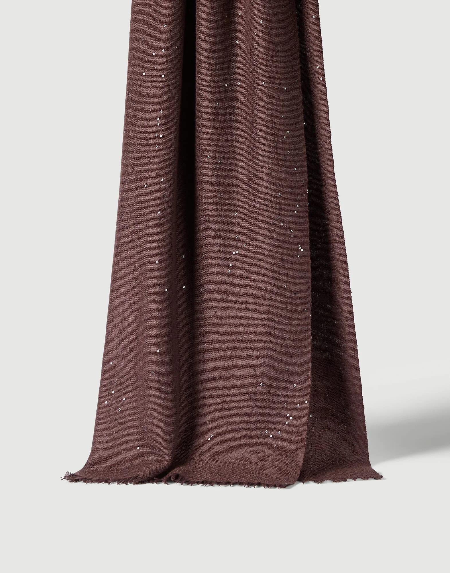 Cashmere and silk Diamond yarn scarf - 1