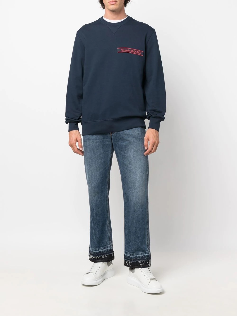 straight-leg cropped jeans - 2