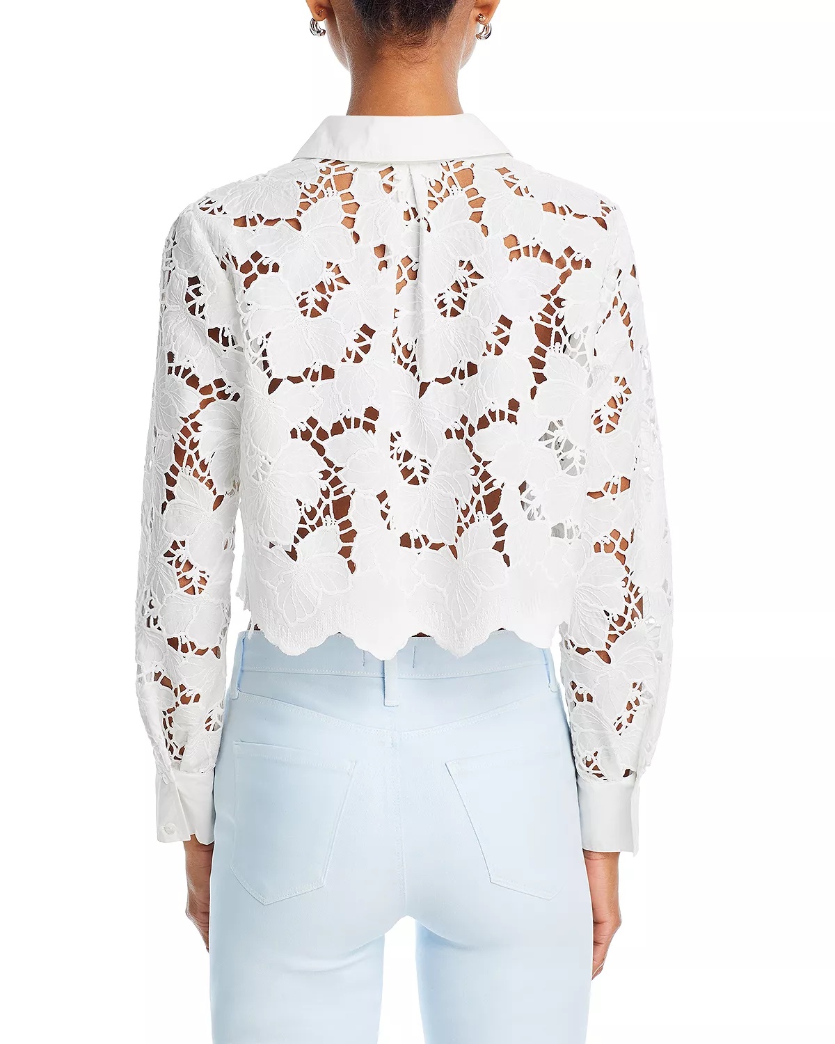 Seychelle Lace Button Front Shirt - 3