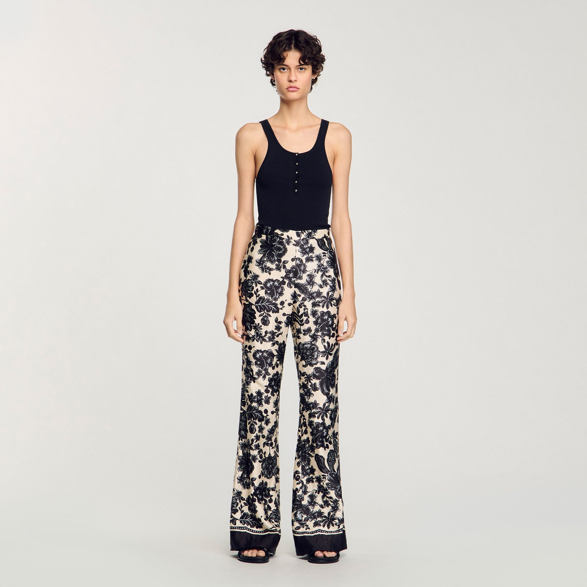 FLORAL PANTS - 2