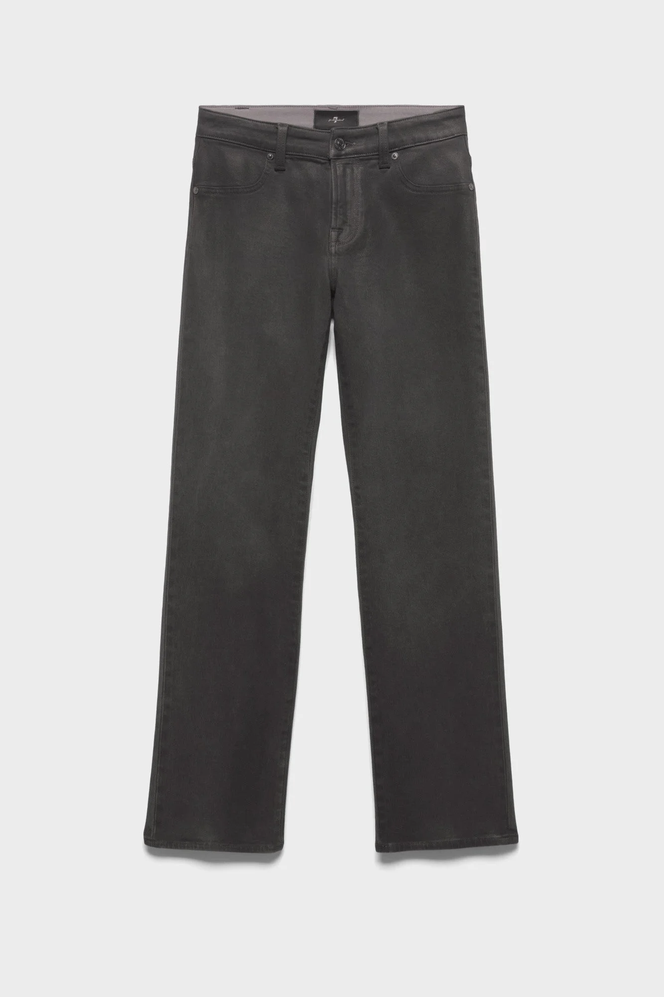 CALIE STRAIGHT in Coated Denim - 1