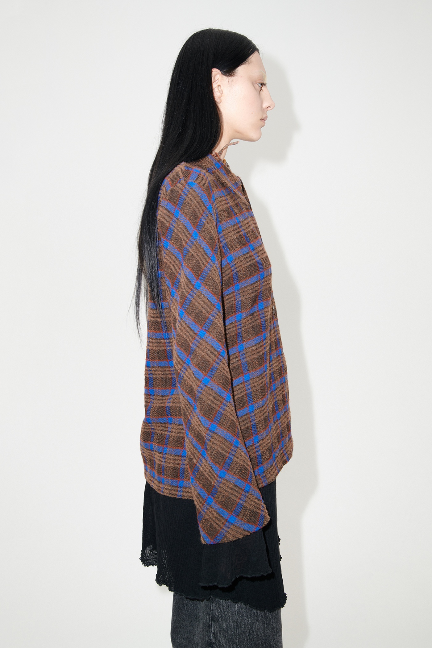 Sanctuary Shirt Brown Pankow Check - 4