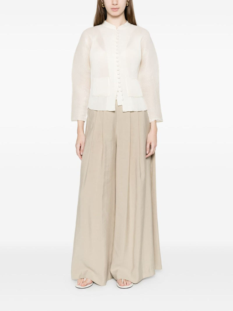 RÓHE button patch-pocket blouse outlook