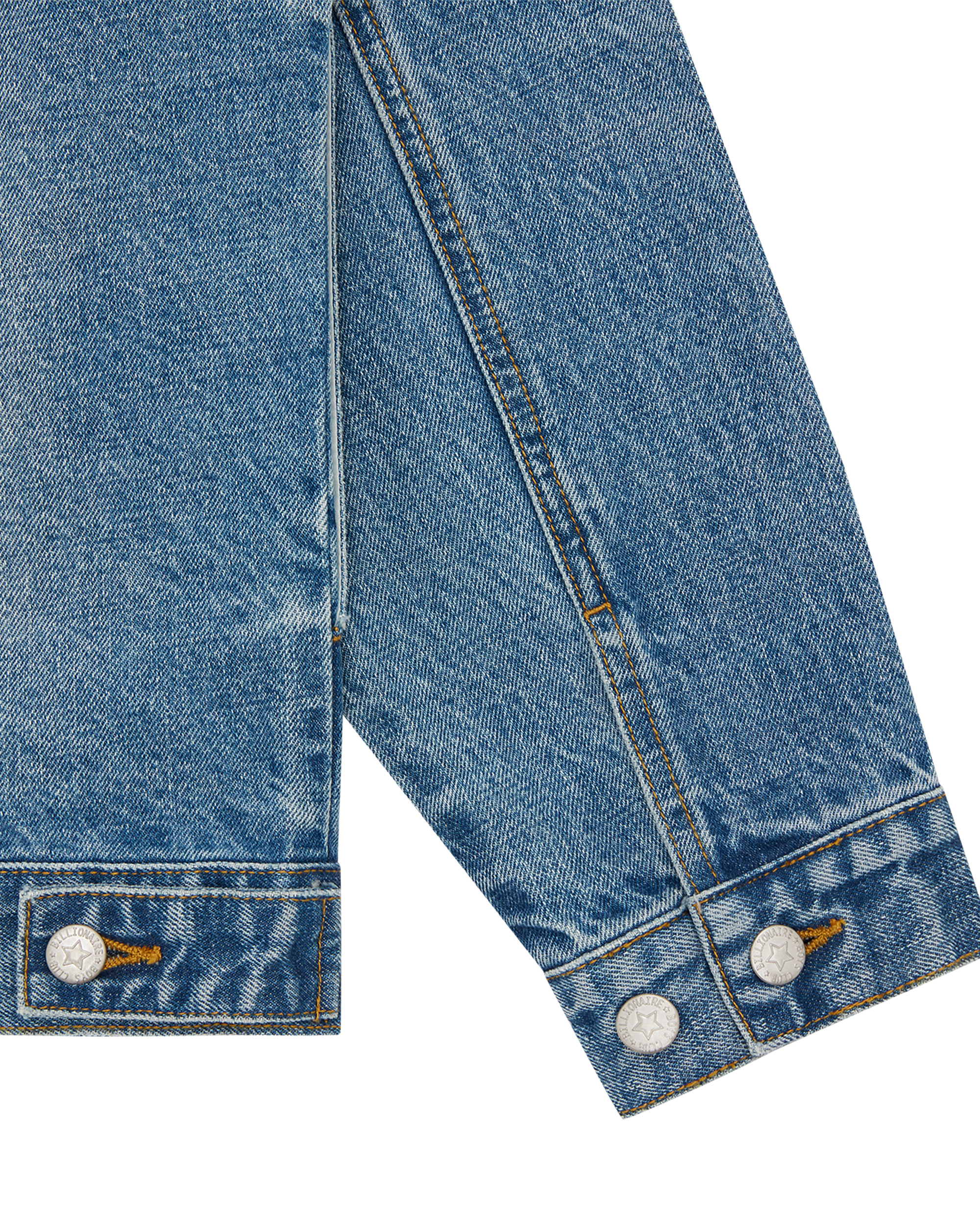 SCRIPT LOGO DENIM JACKET - 6