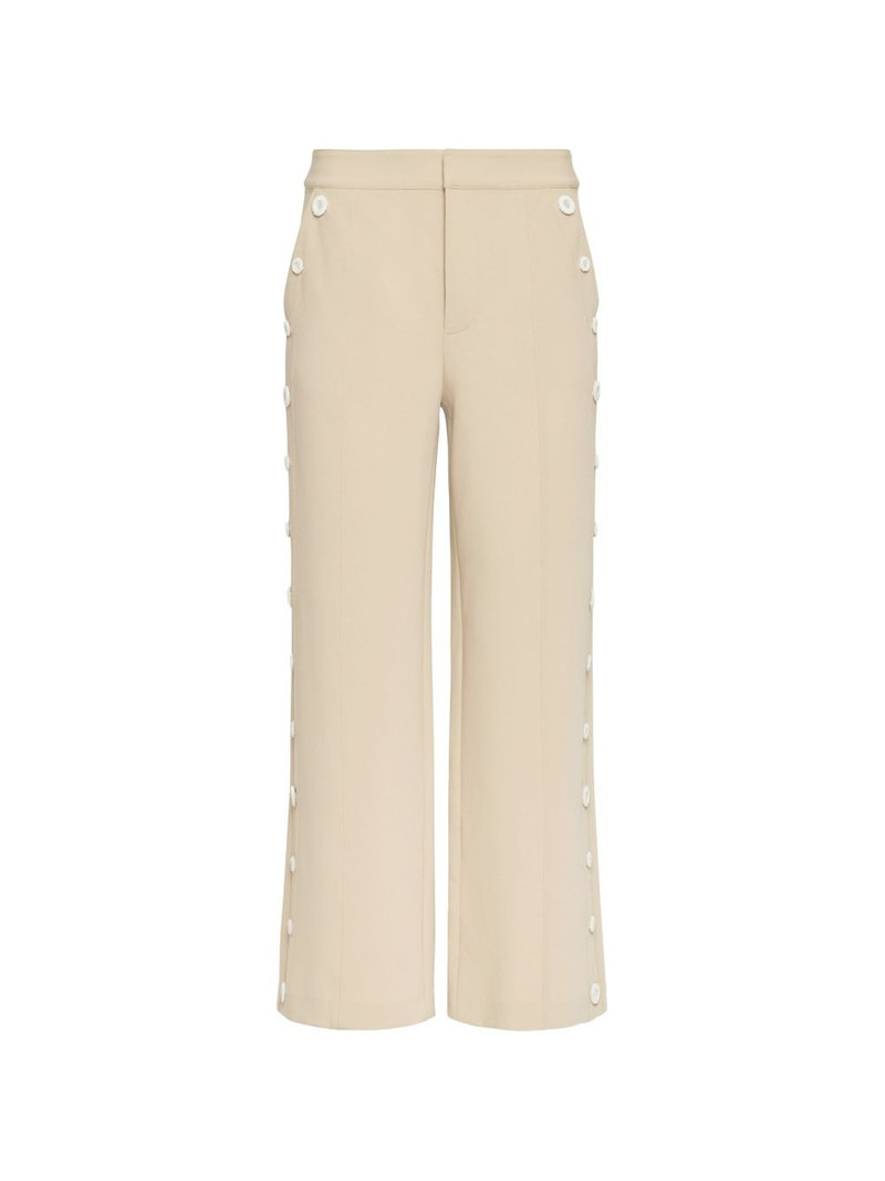 Gilliana crochet-detail trousers 1