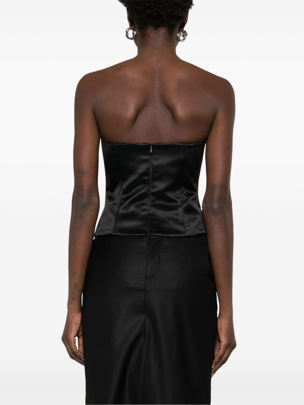 X Gieves & Hawkes Onassis corset top - 4