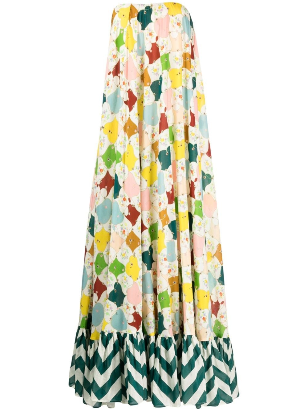 Everly floral-print maxi dress - 1