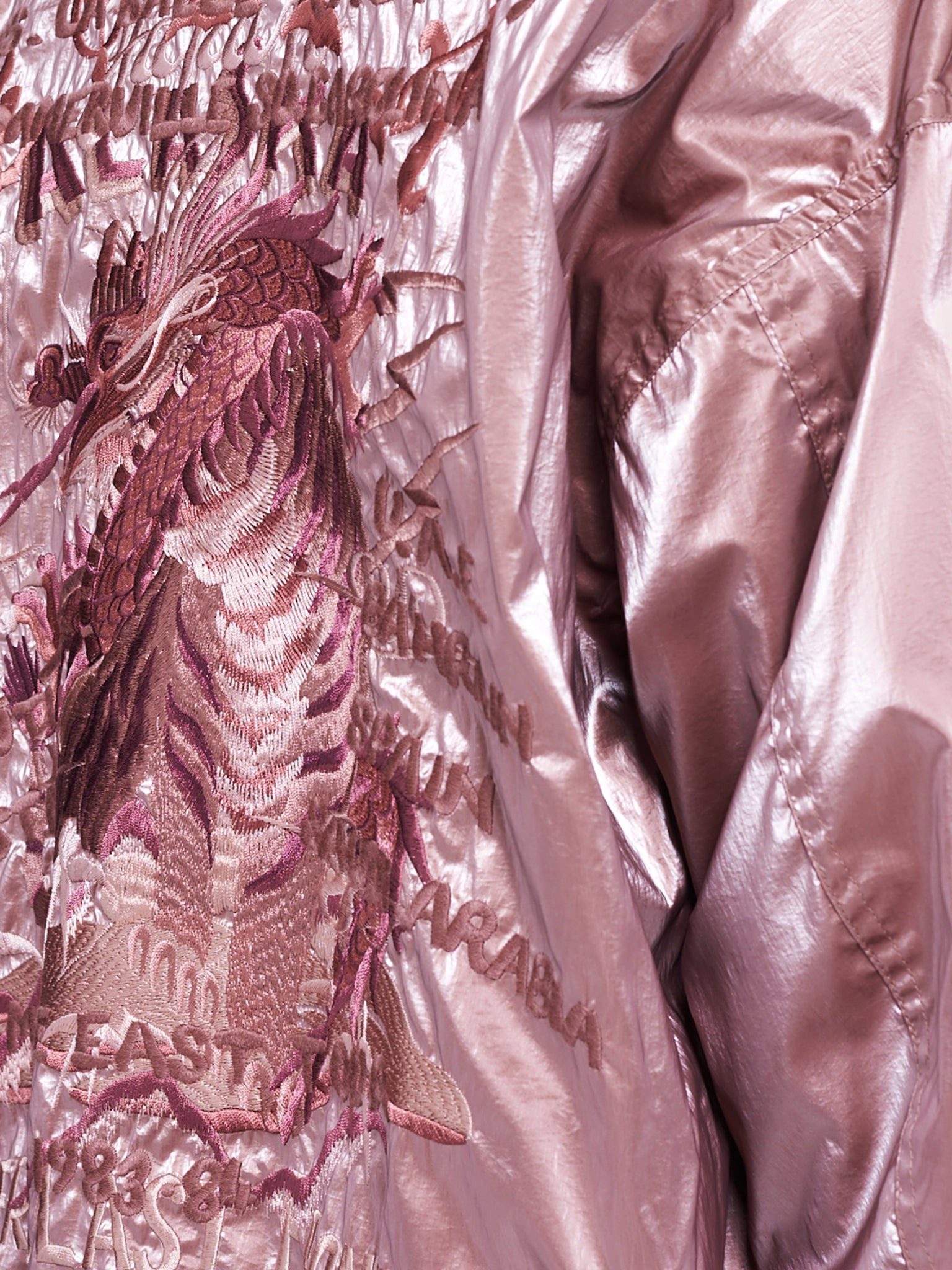 Gradation Chaos Embroidery Blouson Jacket - 5