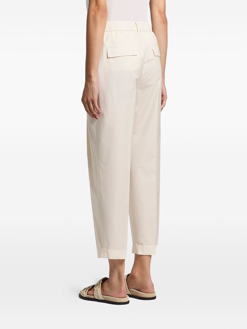 pleated turn-up trousers 3