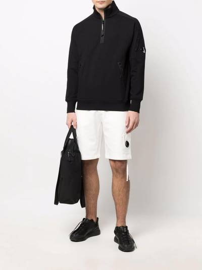 C.P. Company zip-pocket track shorts outlook