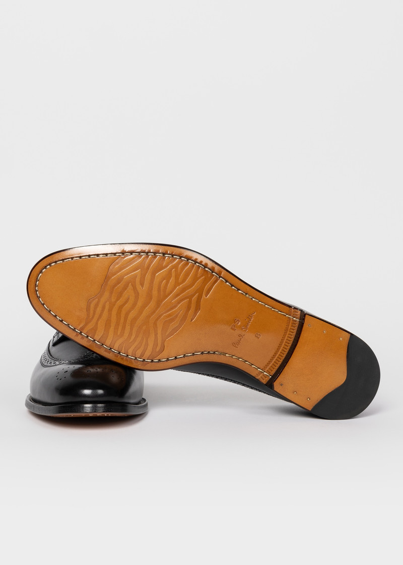 Paul Smith Black Leather 'Collins' Shoes outlook