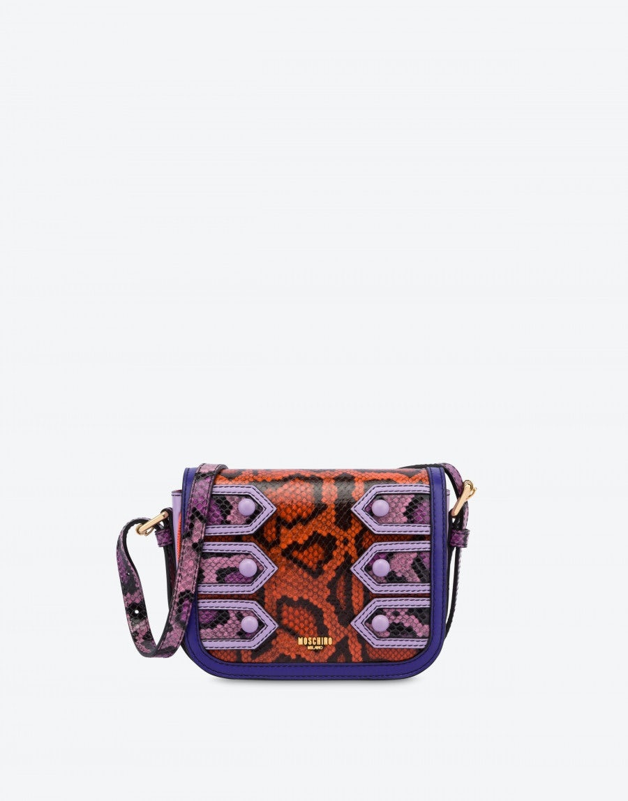 PATCHWORK CALFSKIN CROSSBODY BAG - 1