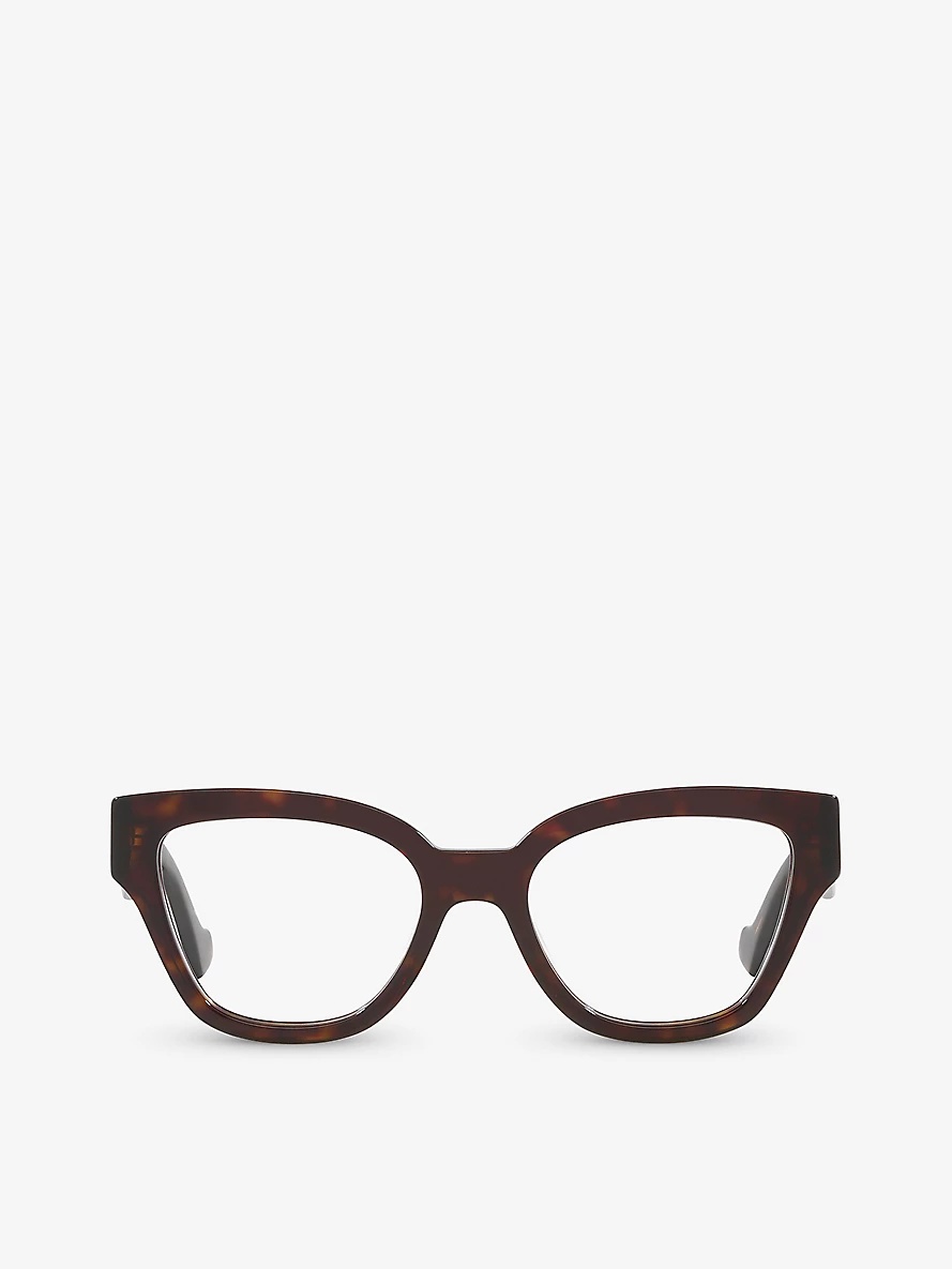 GG1424O round-frame acetate glasses - 1