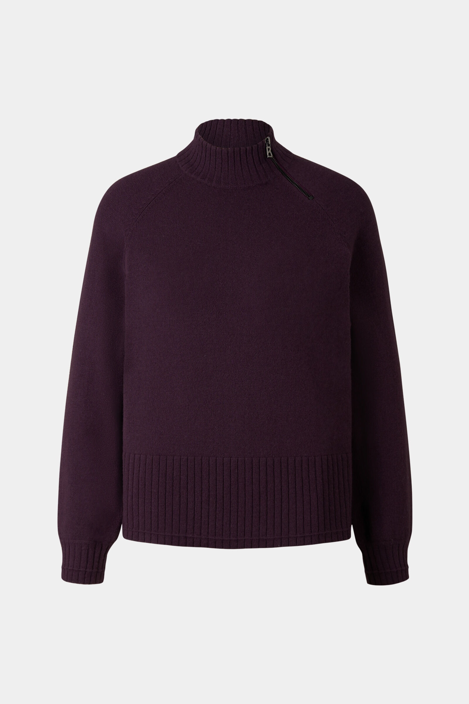Lyrica Pure new wool sweater in Plum - 1
