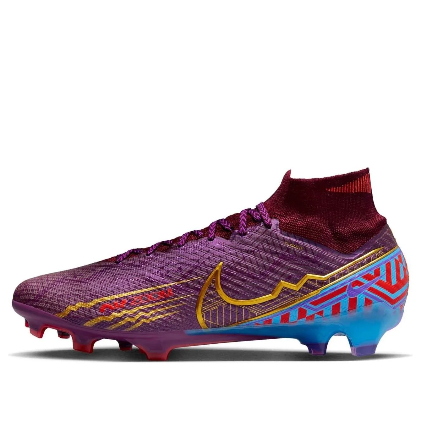 Nike Kylian Mbapp x Zoom Mercurial Superfly 9 엘리트 FG 'Dark Beetroot' DO9342-694 - 1