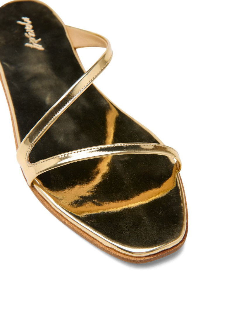 criss-cross strap sandals 4