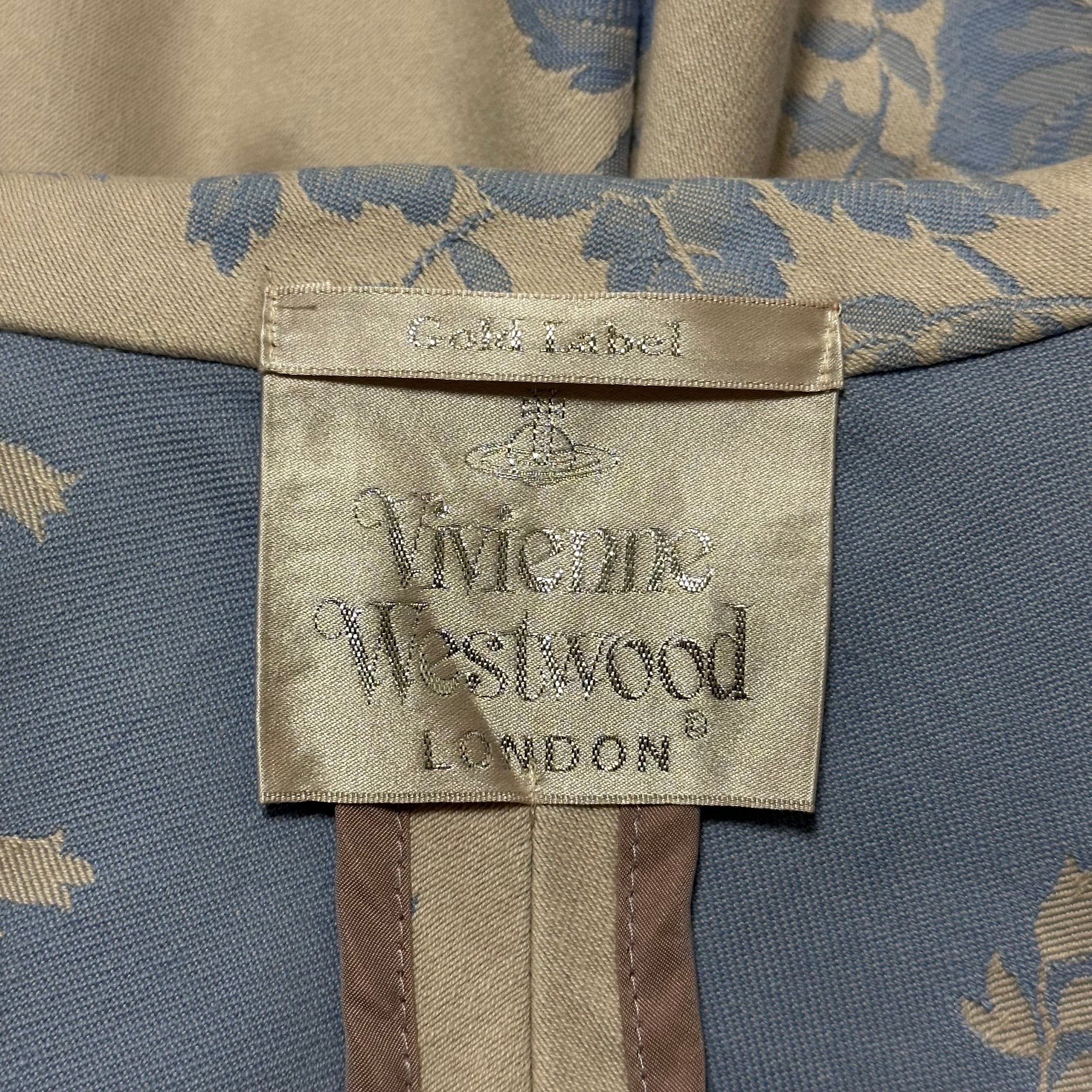 VIVIENNE WESTWOOD Spring Summer 1998 "Tied To The Mast" Floral Jacket and Midi Skirt Set Up - 8