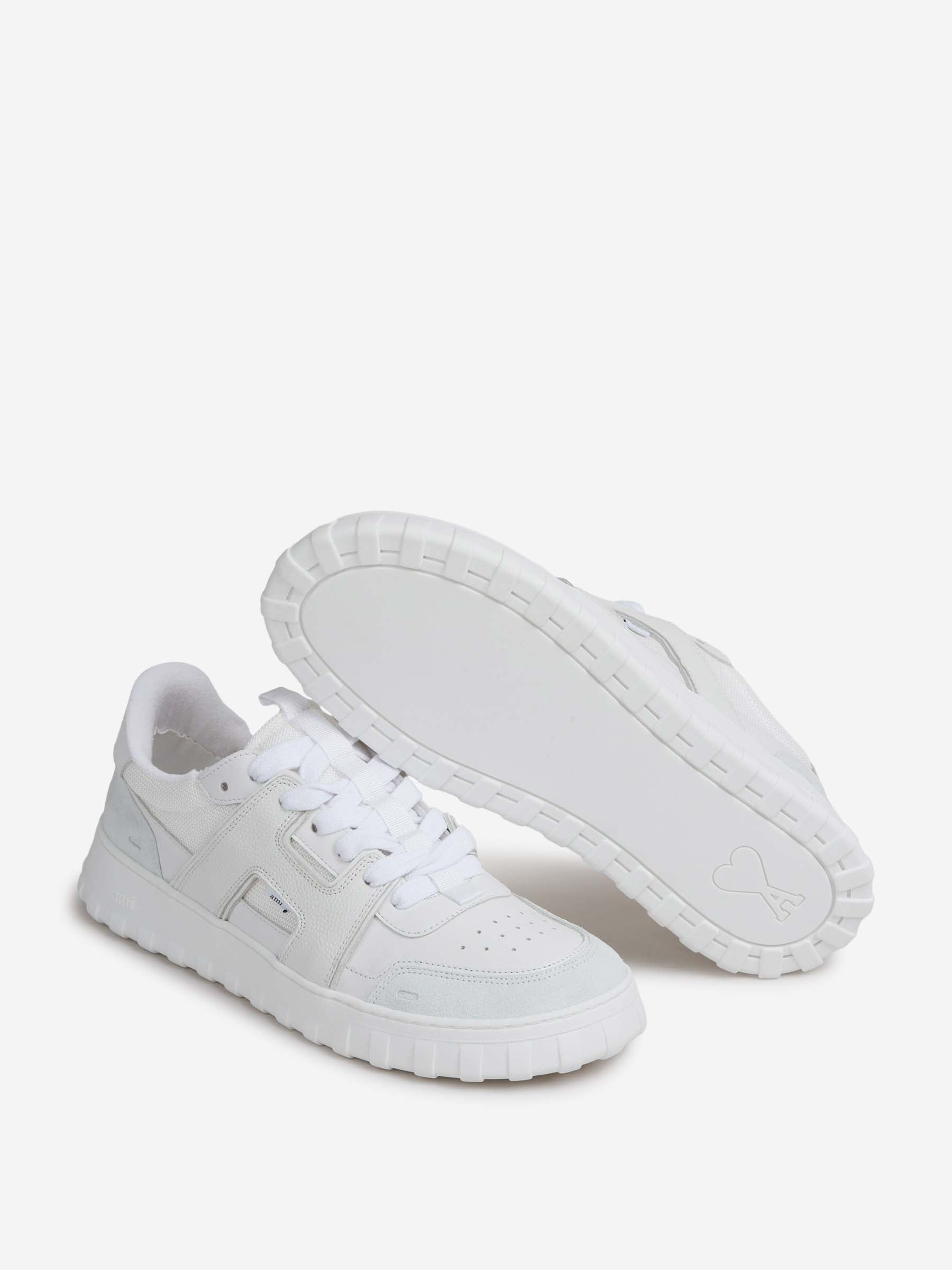 LOW LEATHER SNEAKERS - 4