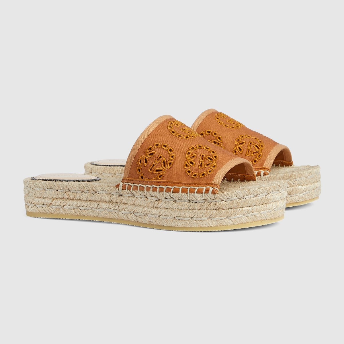 Women's Interlocking G espadrille sandal - 2