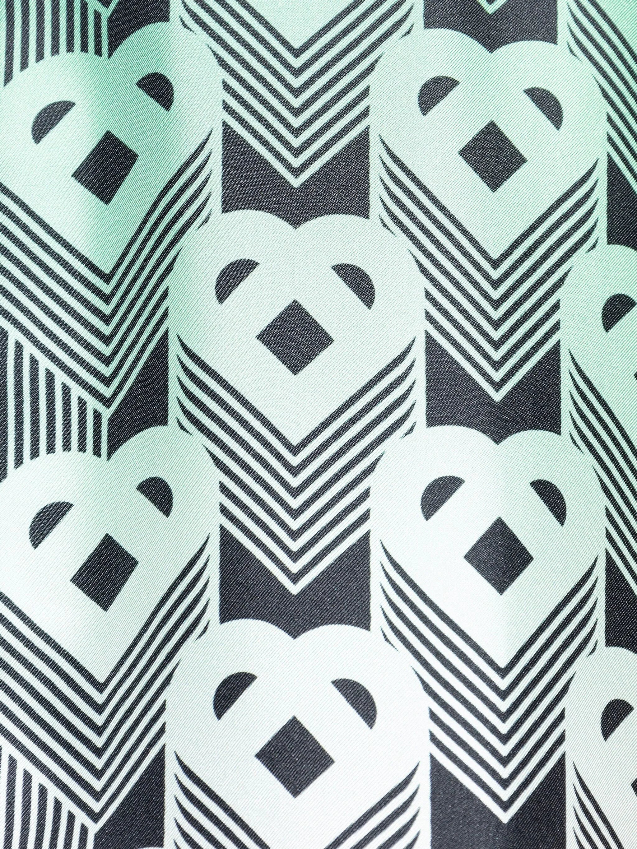 Casablanca Monogram Gradient Silk Shirt - 3