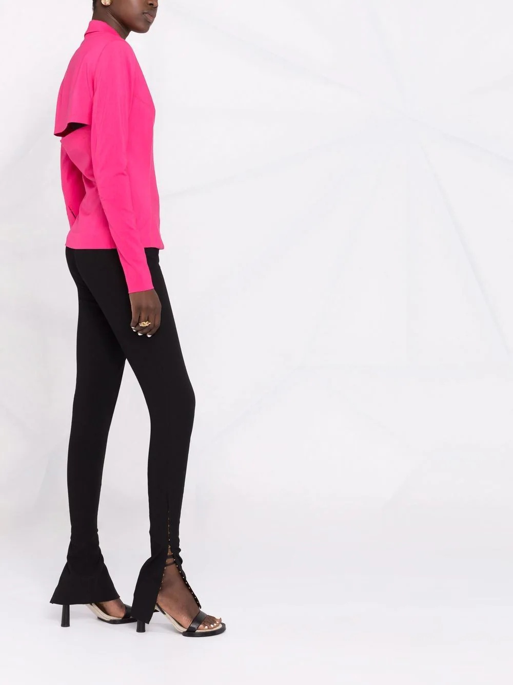 Le Veste fitted blazer shirt - 10