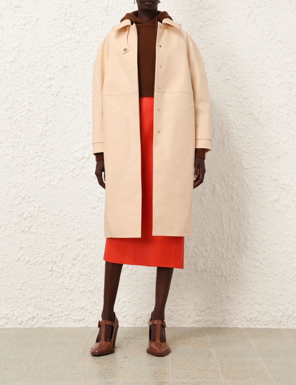 TRANQUILLITY POPLIN CROMBIE - 2
