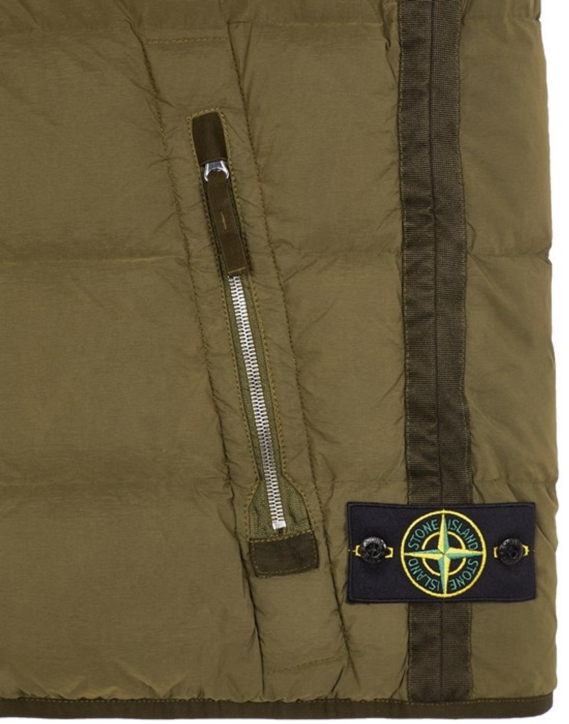 G1428 SEAMLESS TUNNEL NYLON DOWN-TC OLIVE GREEN 4