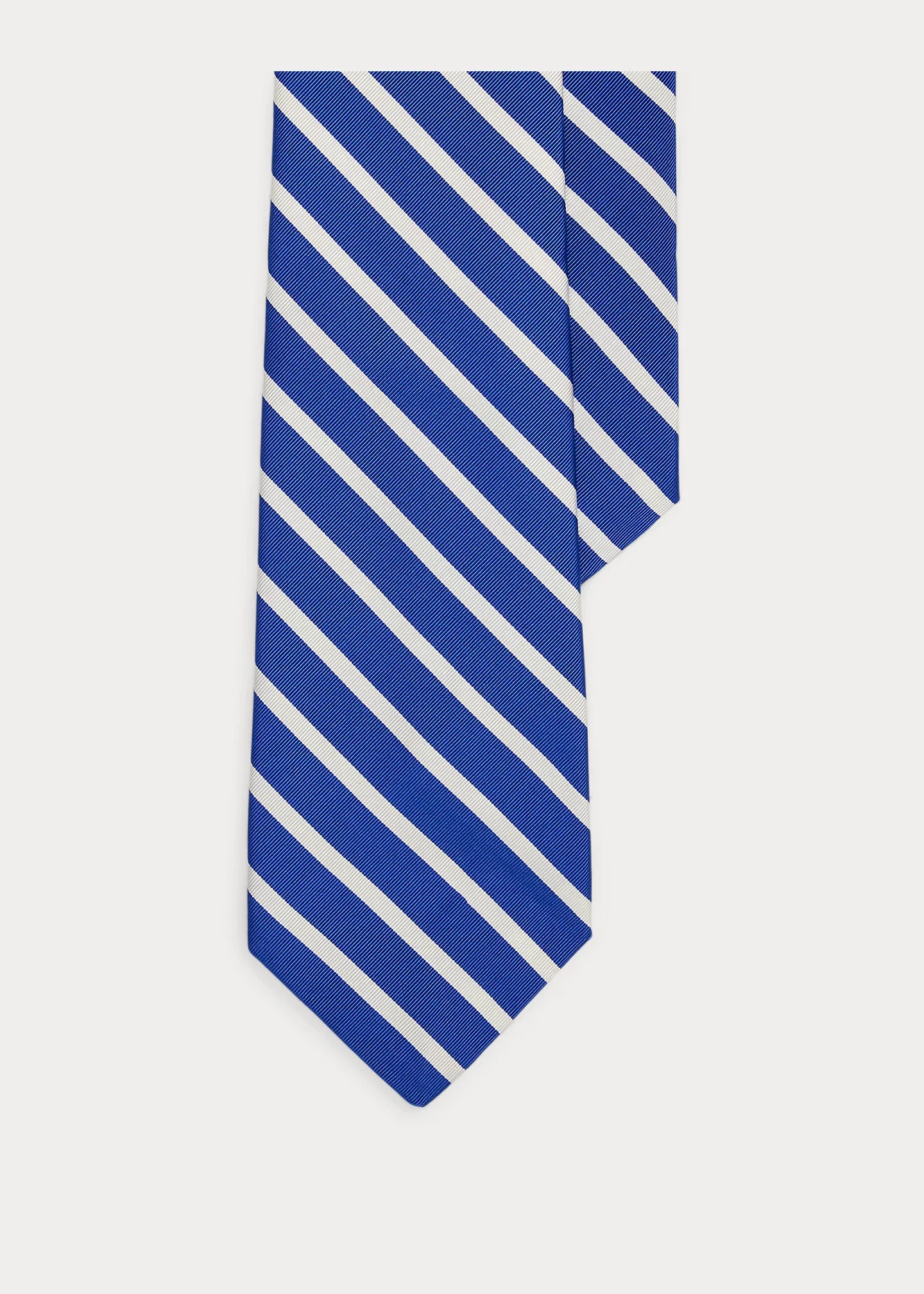 Striped Silk-Cotton Mogador Tie - 1