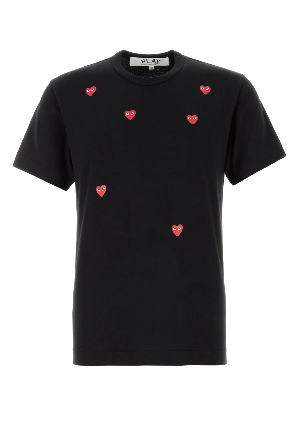 Black cotton t-shirt - 1