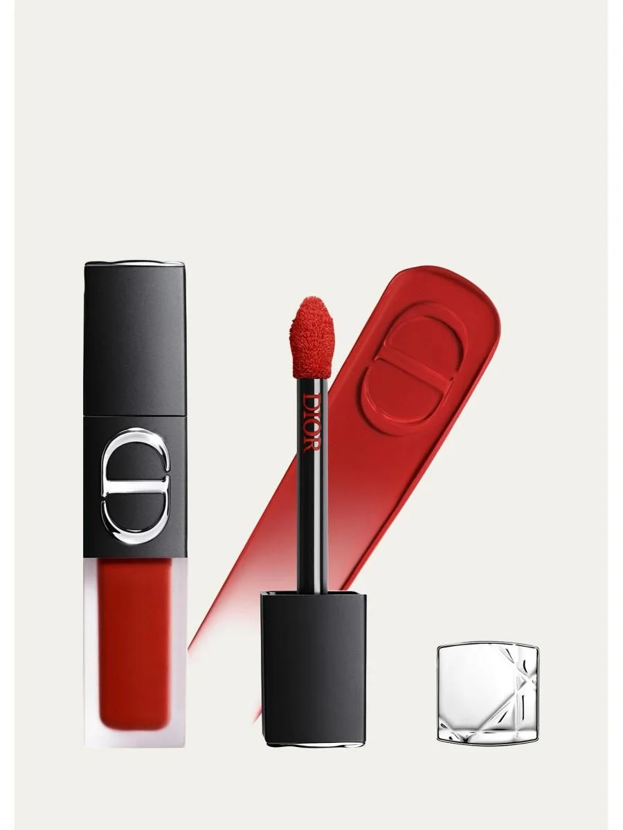 Rouge Dior On Stage Ink Blur Matte Liquid Lipstick, Bold In Red - 1