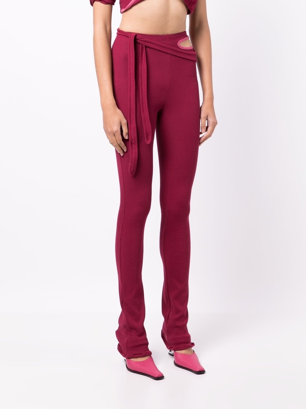 Otto Lounge cut-out trousers - 3
