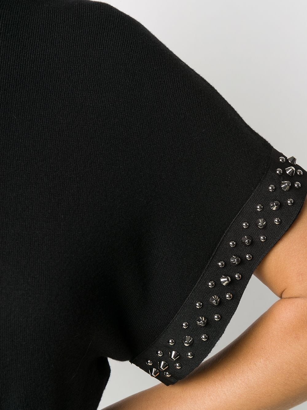 stud-embellished top - 5