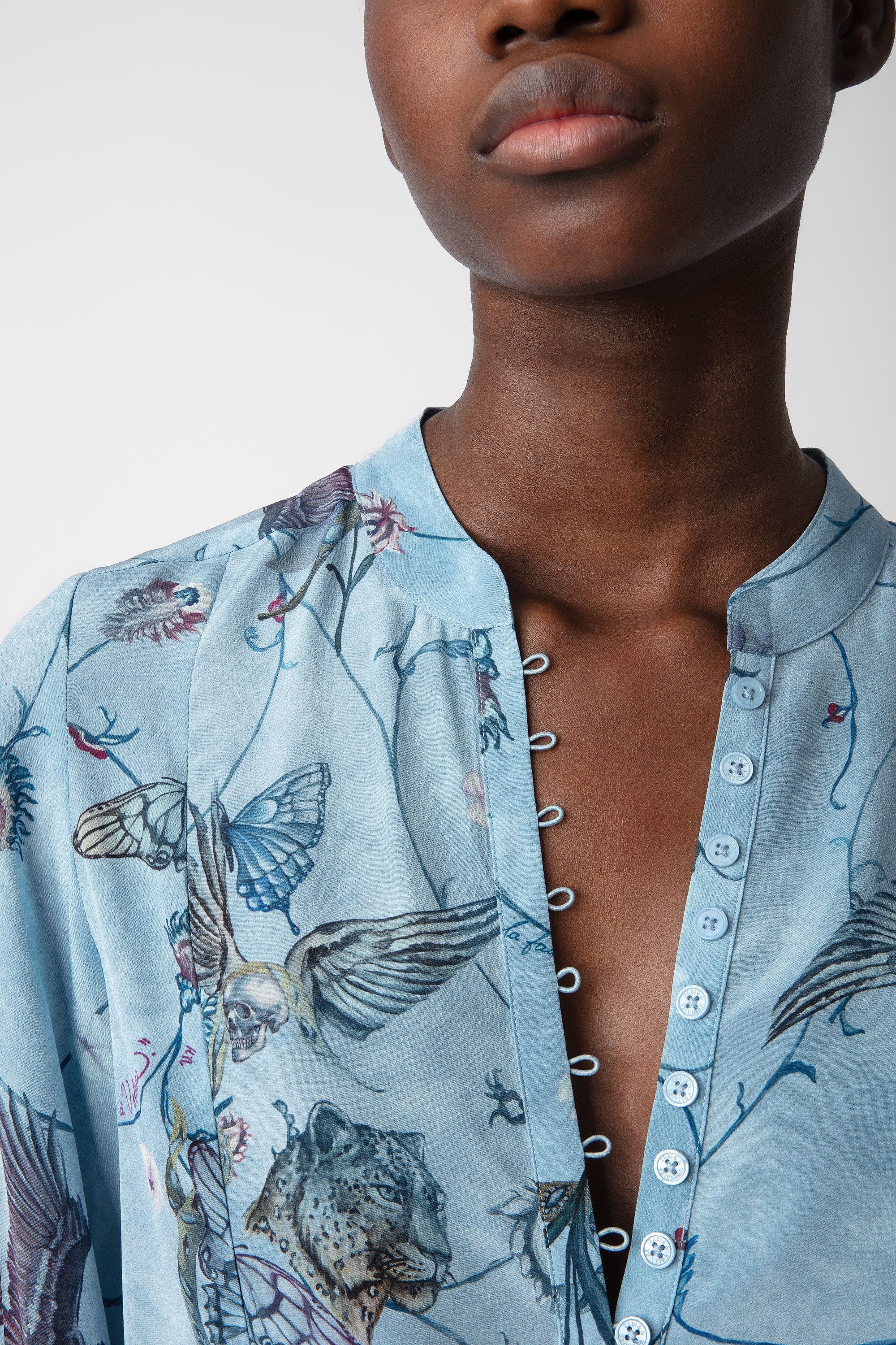 Twina Silk Blouse - 4