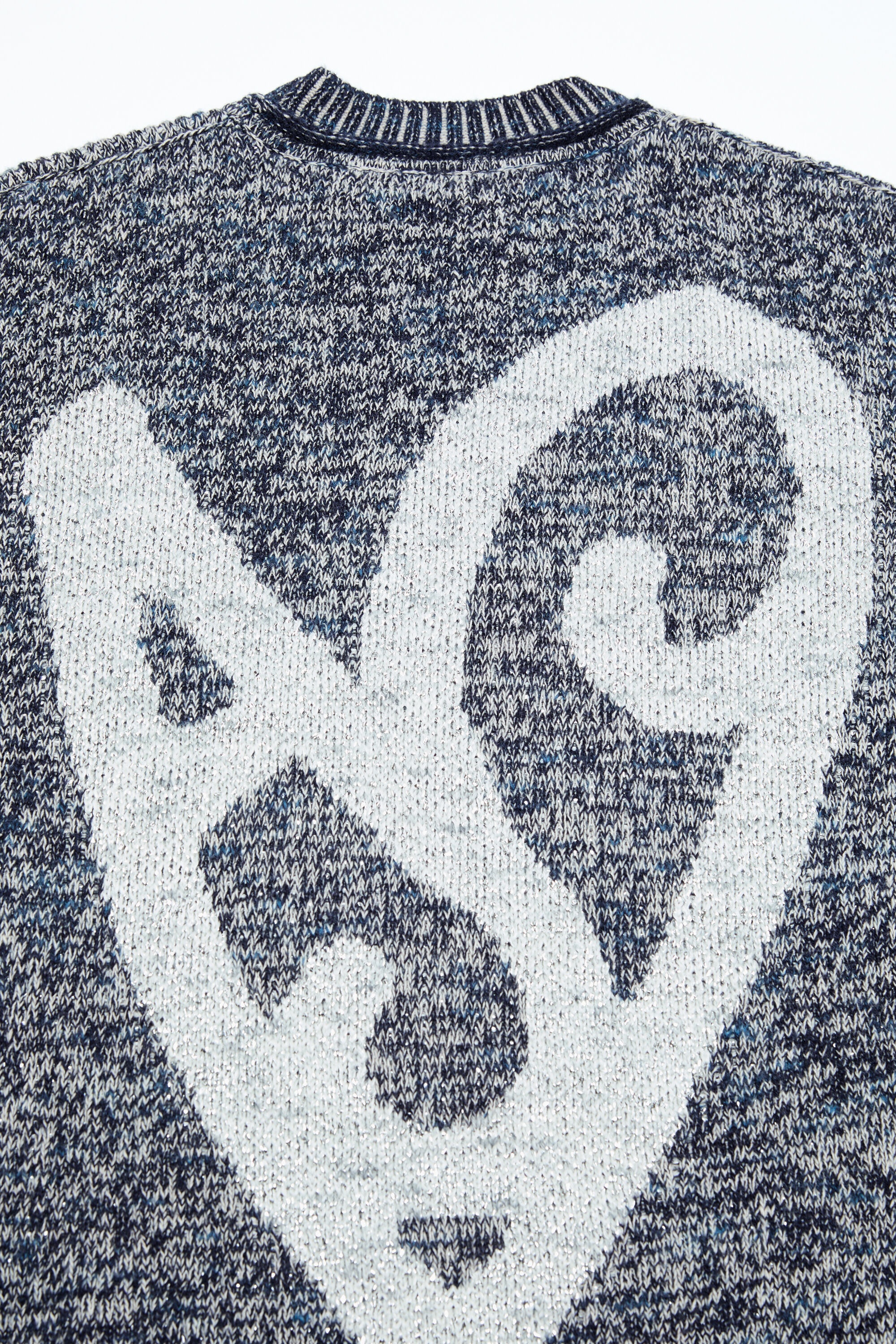 Jacquard jumper - Blackbird blue/multi - 5