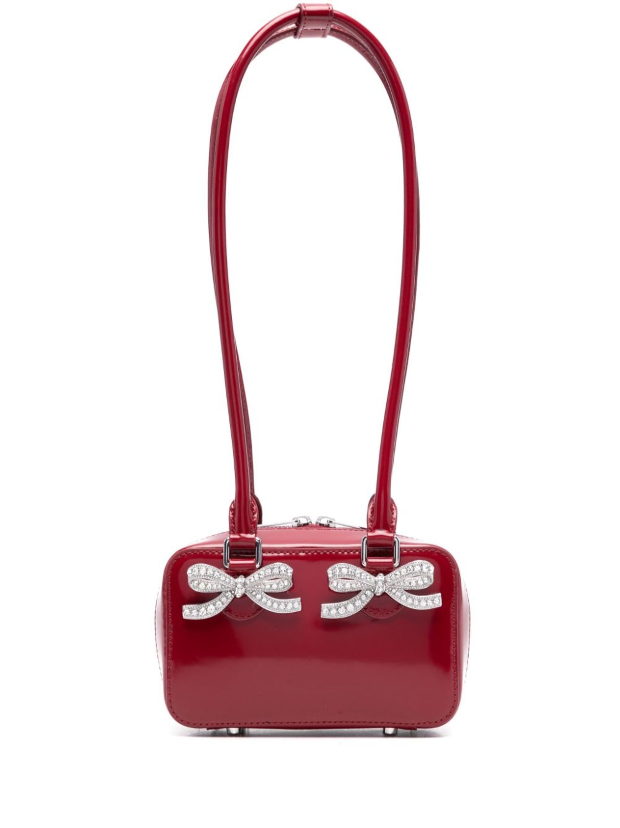 self-portrait leather shoulder bag eraldo REVERSIBLE