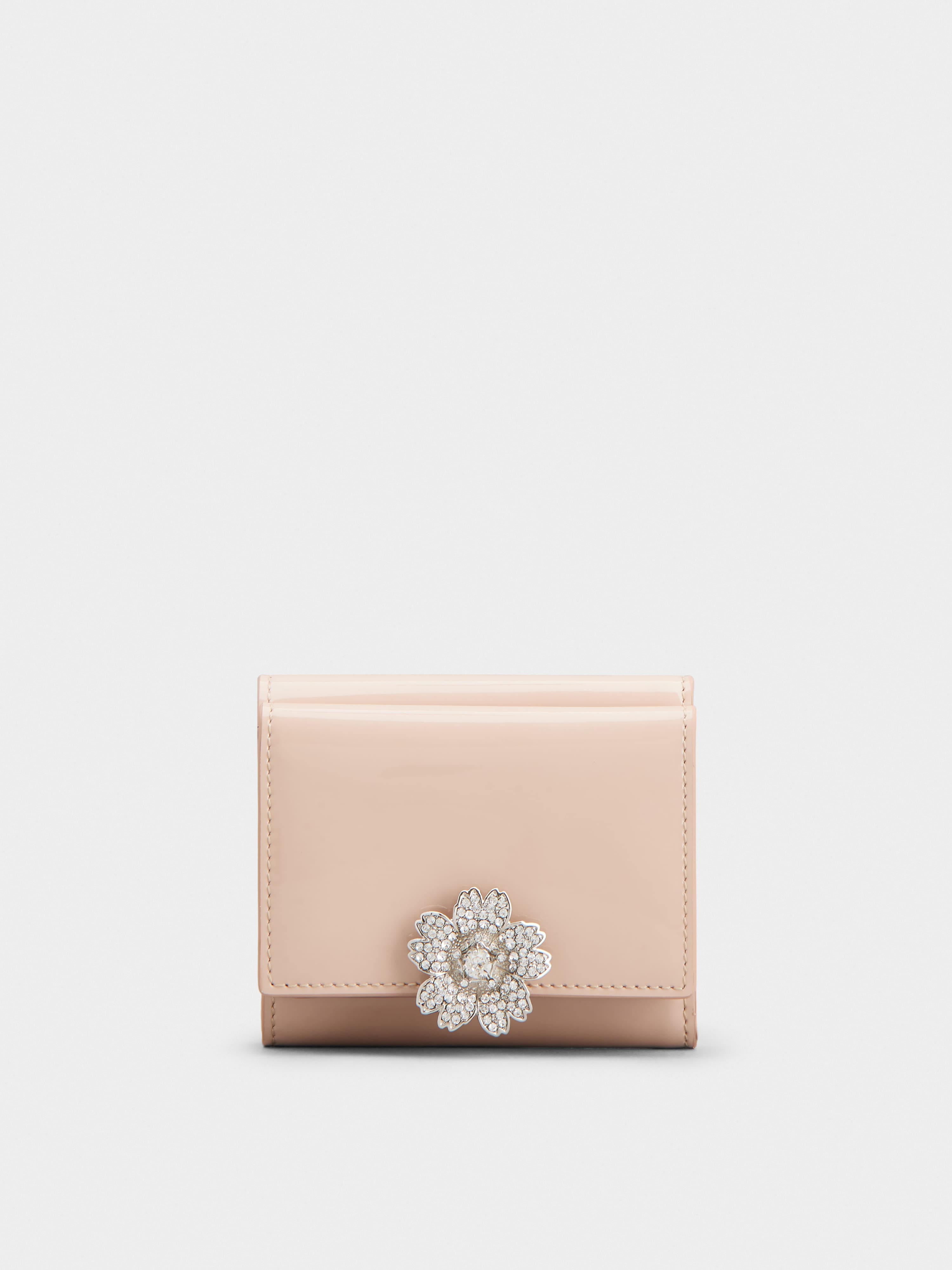 RV Bouquet Wallet in Patent Leather - 1