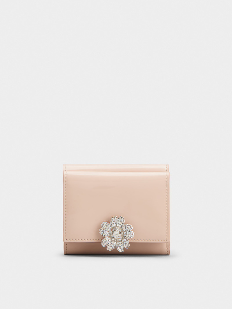 RV Bouquet Wallet in Patent Leather 1