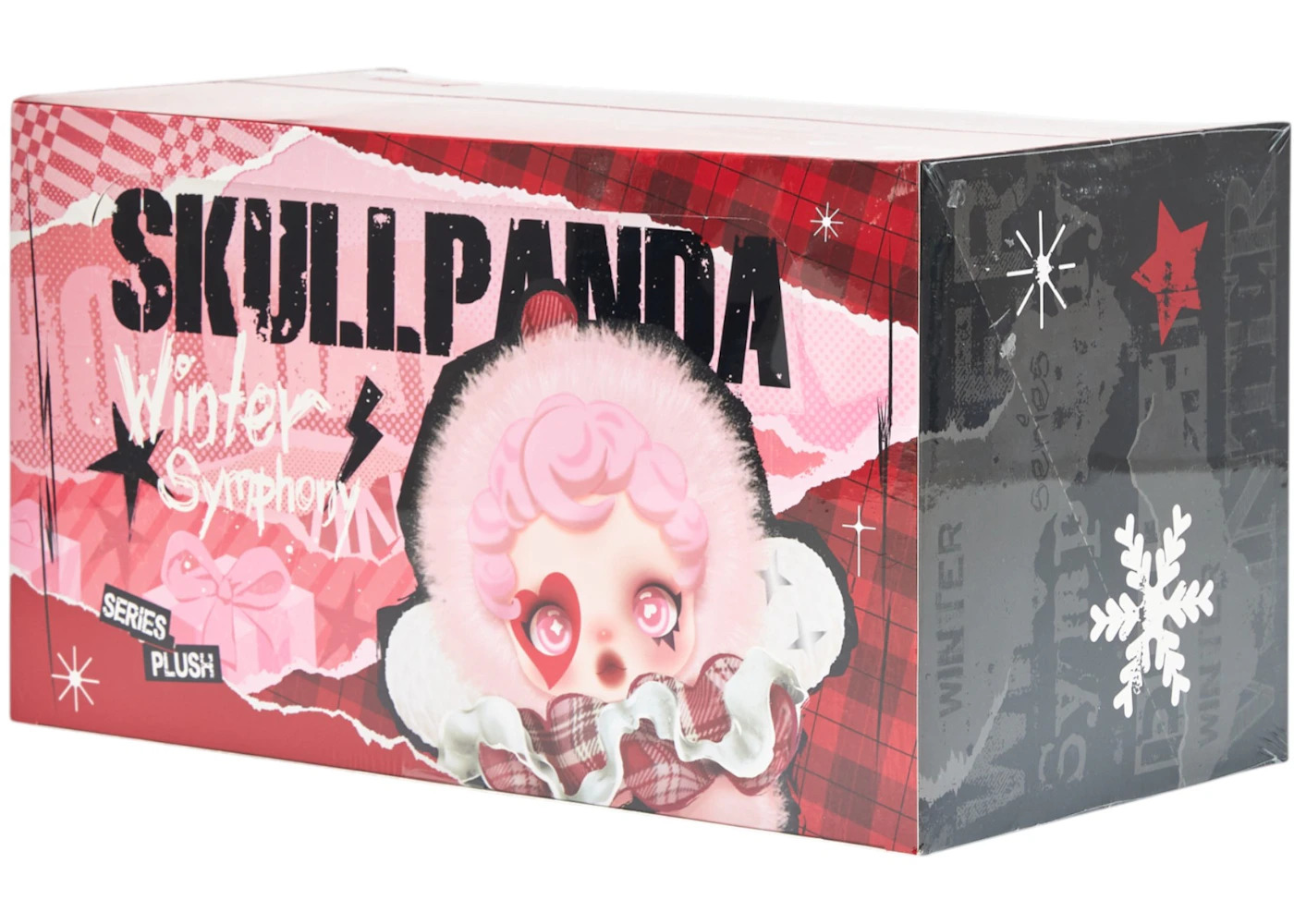 Pop Mart SKULLPANDA Winter Symphony Series Vinyl Face Plush Pendant Sealed Case (6 Blind Box) - 3