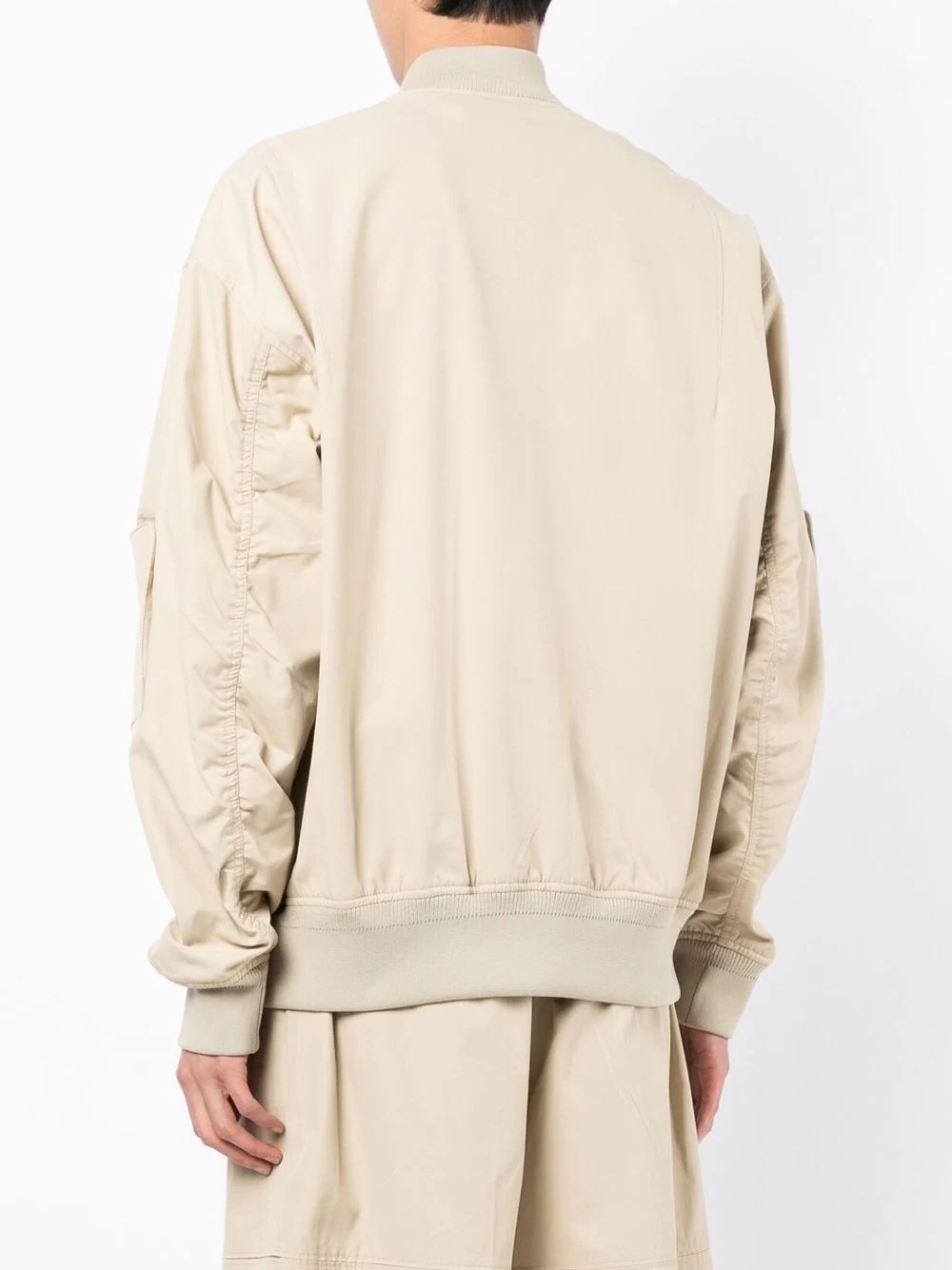 zip-front bomber jacket - 4