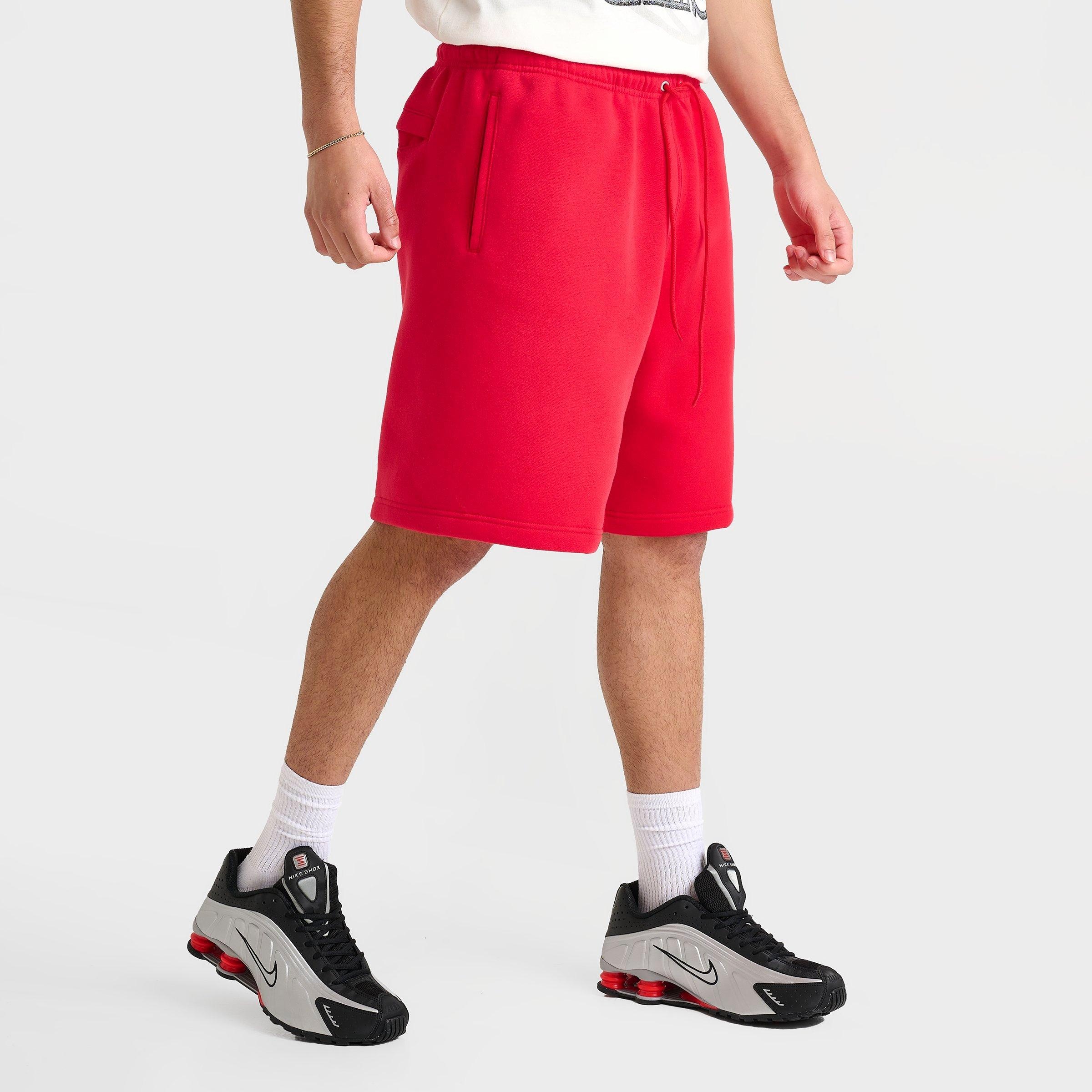 MEN'S NIKE CLUB FLEECE SWOOSH GRAPHIC SHORTS - 3