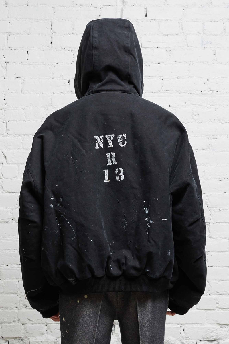 SEAMLESS WORKWEAR JACKET - BLACK CANVAS 5