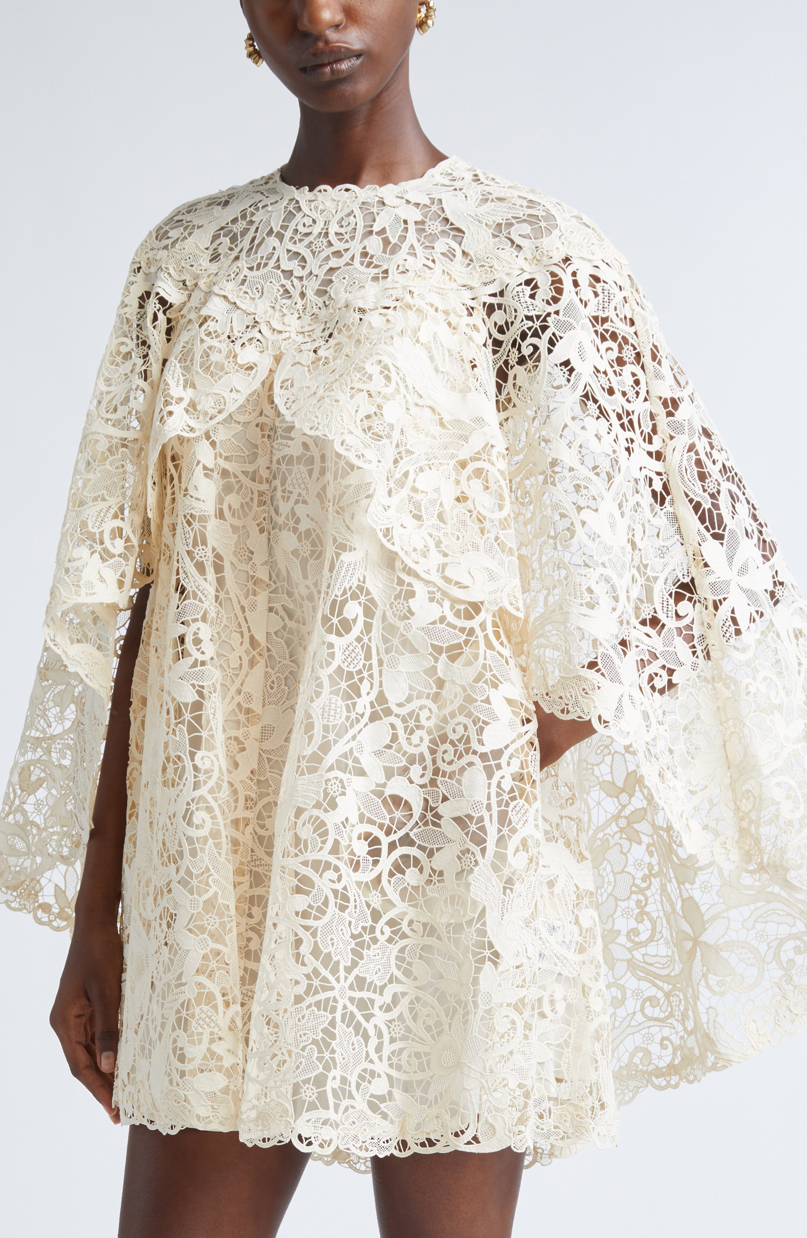 Zimmermann Memento Bird Lace in Cream at Nordstrom - 4