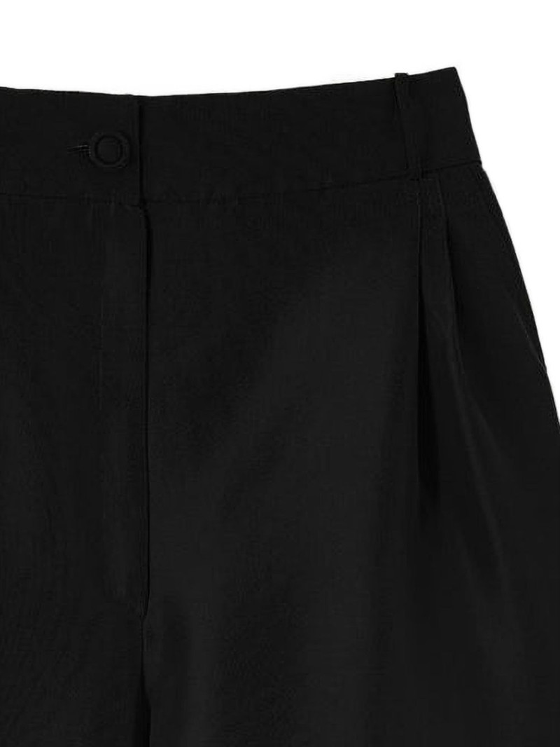DESTREE button pleated shorts outlook
