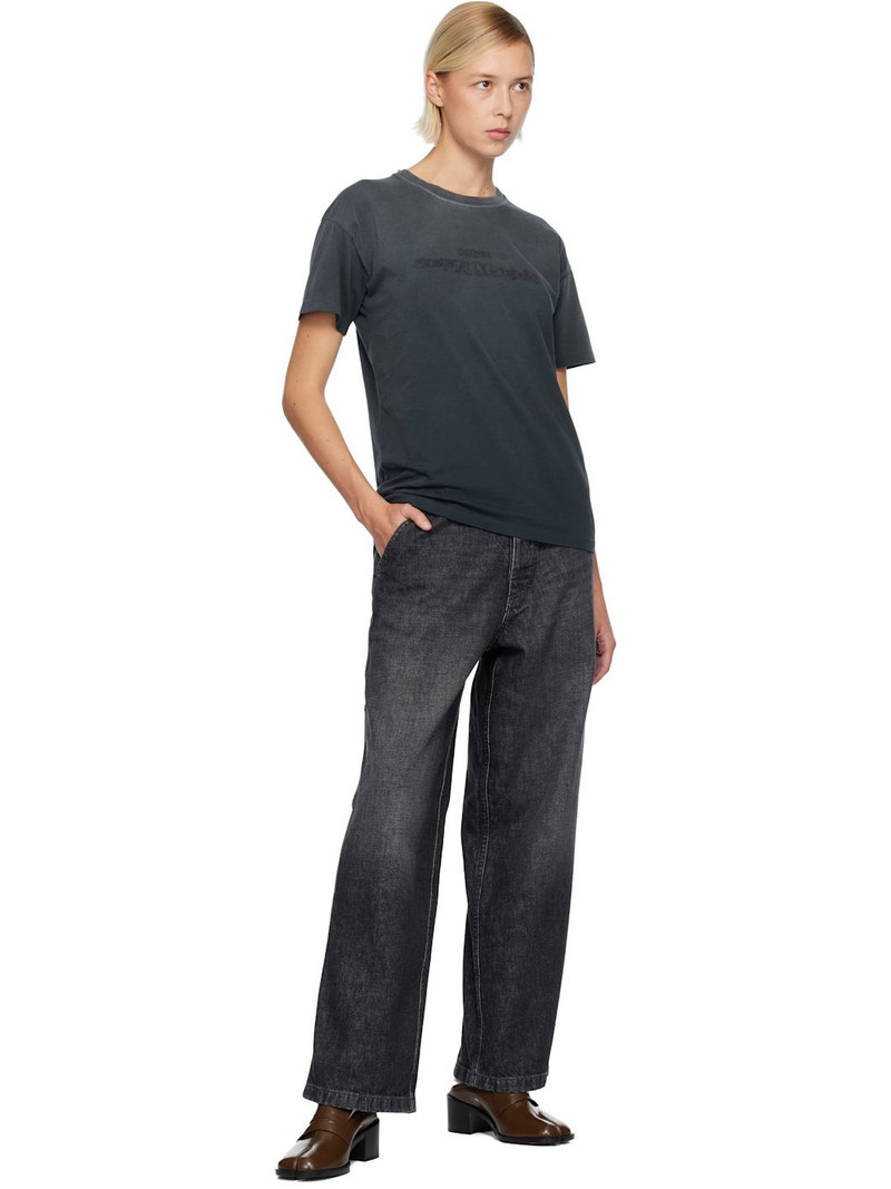 Maison Margiela Black Reverse Logo T-shirt outlook