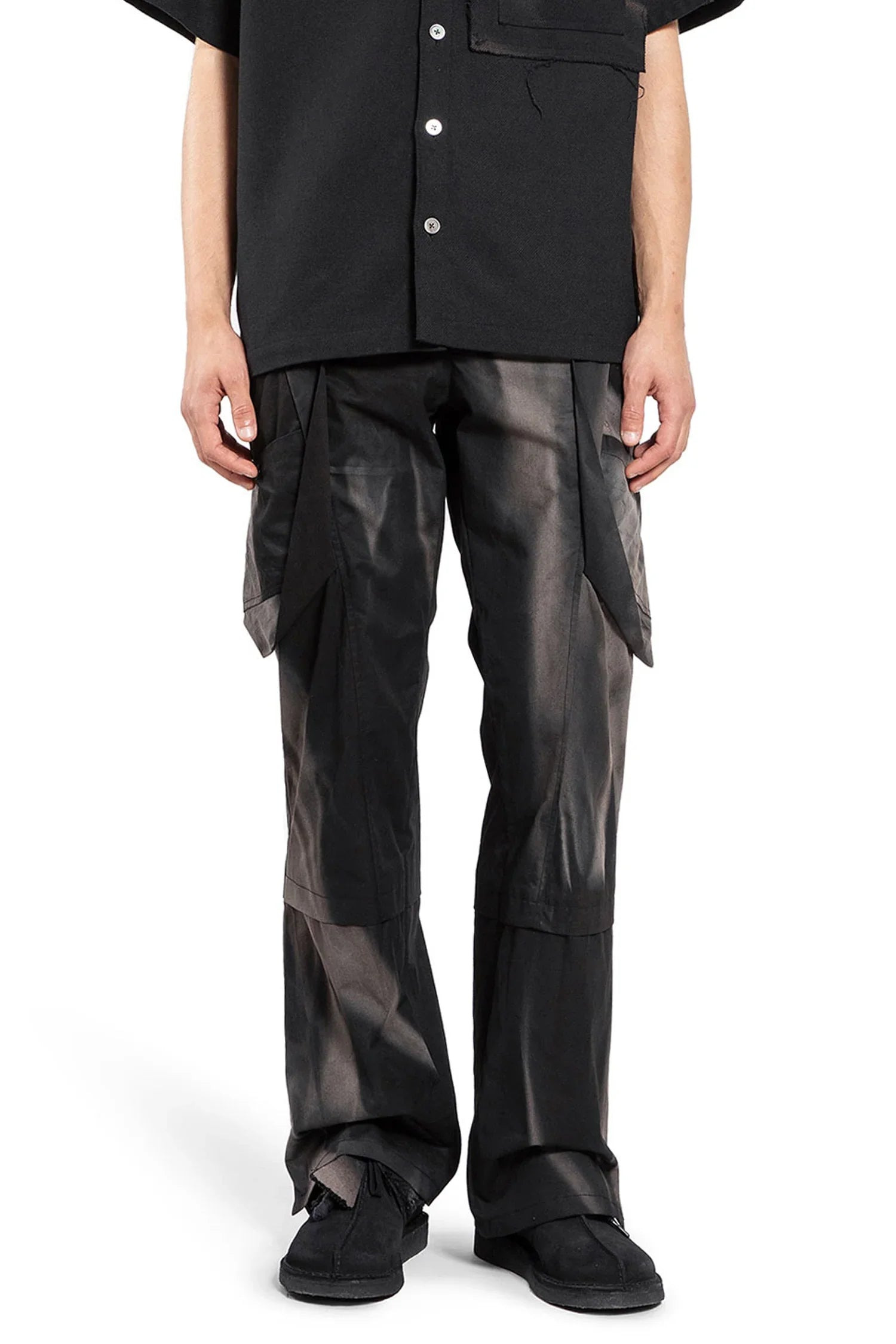 Sunbleached-Draped-Pocket-Trousers - 5